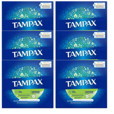 6 x 20 Tampax Tampons Super