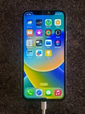 Apple iPhone X - 256GB - Silver, white back  (Unlocked) A1901 (GSM)