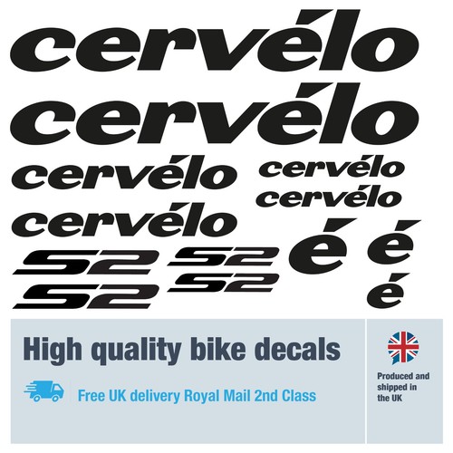 Cervelo bike decals set - s2,