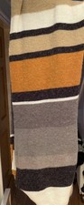 Zara Long Thick Stripe Grey