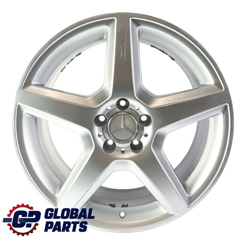 Mercedes amg silver alloy - mercedes,