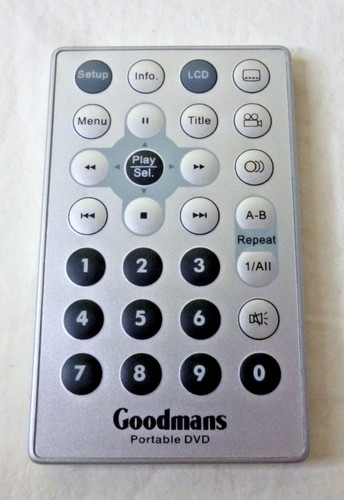 Goodmans portable dvd player - dvd,