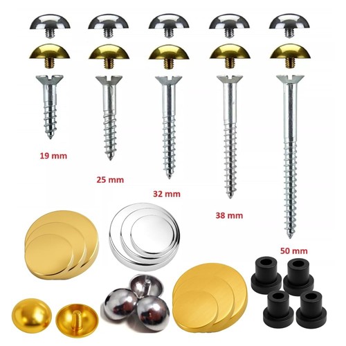 Mirror screws caps fixings - mirror,