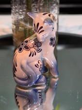 Franklin Mint Cat Curio