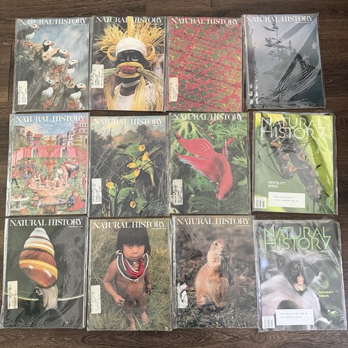 Natural history magazine - magazine, lot