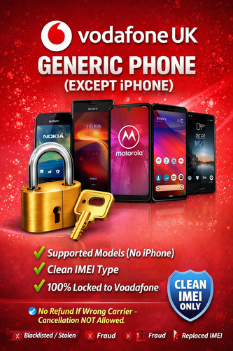 Vodafone generic phone - 🔓, uk
