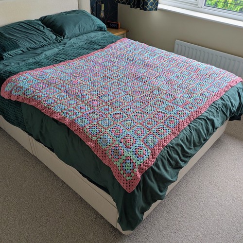 Vintage large handmade - vintage, crochet