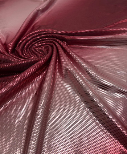 Red silver shiny - silver, soft