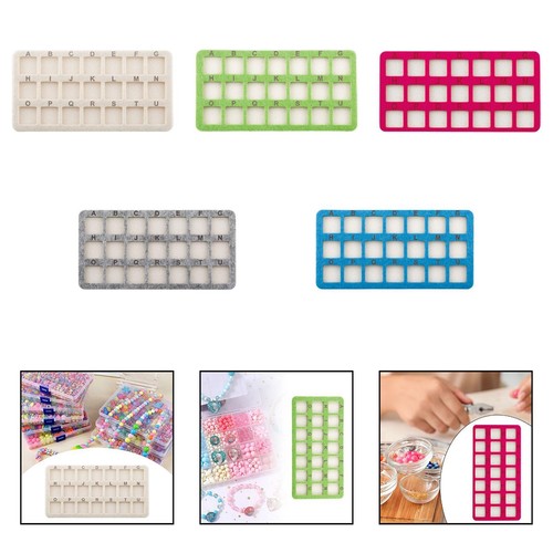 Bead mat with - mat, tray