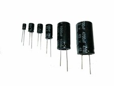 Electrolytic capacitor radial - electrolytic,
