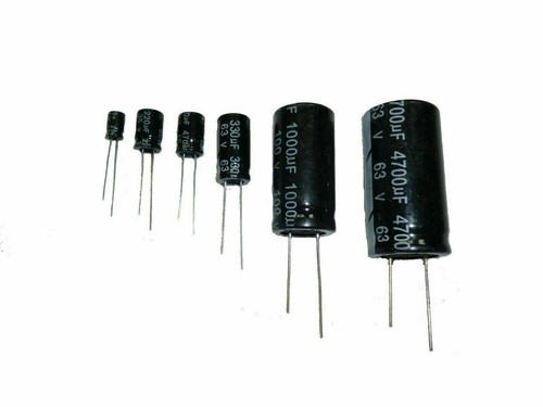 Electrolytic capacitor radial - electrolytic,