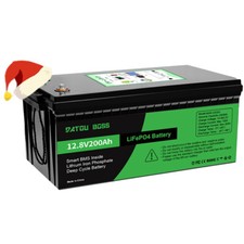 12V 200Ah LiFePO4 lithium