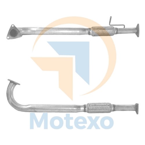 Front pipe rover 820 mk - front,