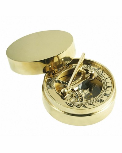 Nauticalia brass sundial - brass,