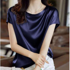 Lady Satin Faux Silk Short