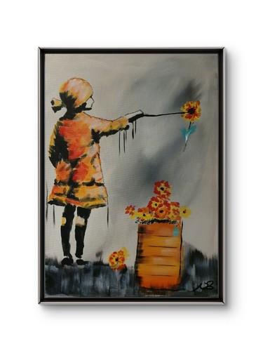 Original acrylic painting - acrylic,