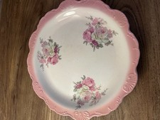 Old Foley Pink Rose Plate
