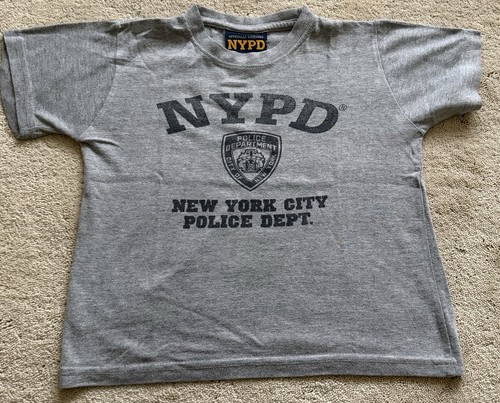 Nypd grey shirt boys age - age, 5