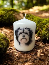Tibetan Terrier Dog Candle 8cm