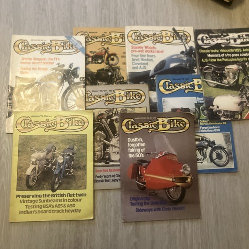 Vintage classic bike - vintage, magazine