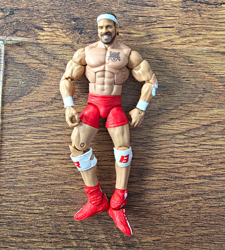 Wrestling action figure with - action,
