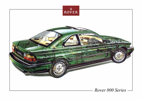 Rover 800 coupe classic - rover,