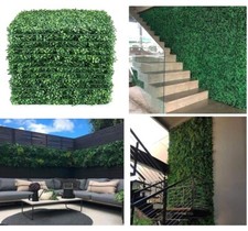 Artificial Plant Wall Mat Greenery Hedge Grass Fence Privacy Foliage Panel Decor