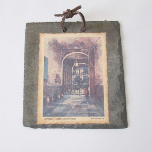 Vintage spanish arms courtyard - arms,