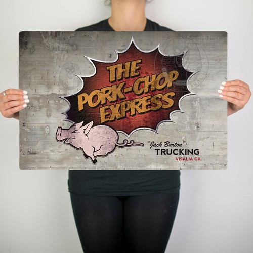 Pork chop express big trouble - pork,