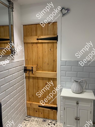 Pine ledged doors 40mm thick - pine,