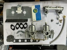 MG Midget Sebring Sprite Frogeye Twin H4 Carburettors 1"1/2 carb Works Tuning