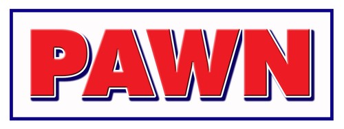 Pawn shop decal - pawn,