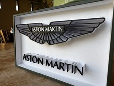 Decorative Aston-Martin Freestanding Sign –  Garage Decor