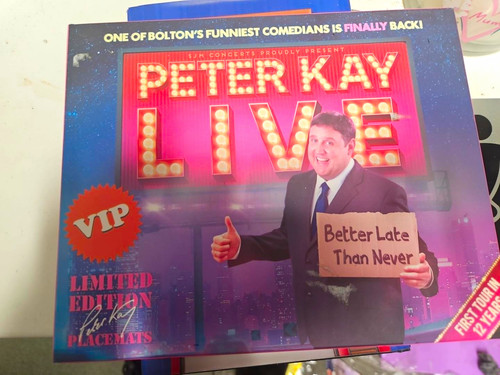 Peter kay live set - peter,