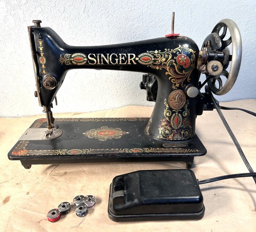 1919 singer sewing - sewing, machine