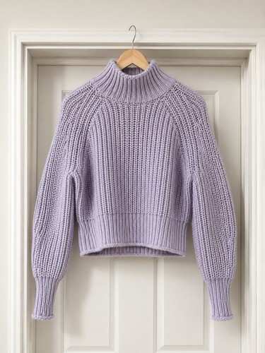Women lilac chunky - h&m, crop