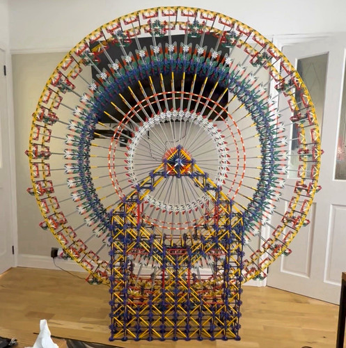 Nex 6ft motorised ferris - k'nex, 6ft+