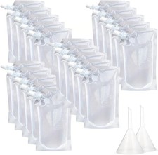 Stand 500ml clear bag - stand, up