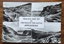 Bealach Nam Bo Applecross Pass of the Cattle Real Photo Vintage Postcard