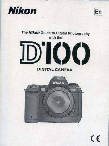 Nikon d100 dslr instruction - d100,