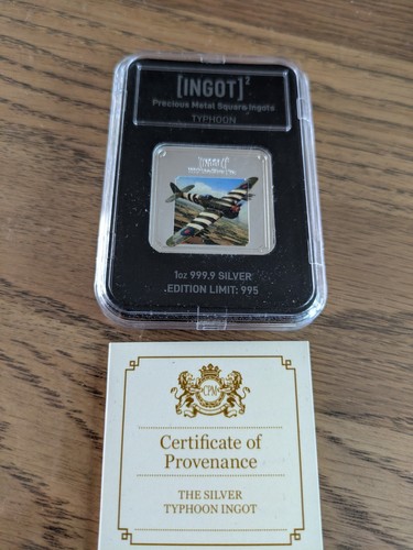Raf typhoon silver square - silver,