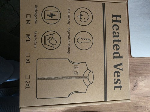 Heated vest body warmer - heated,