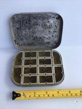 Vintage Fowler Dry Fly Fishing Tin With Flies