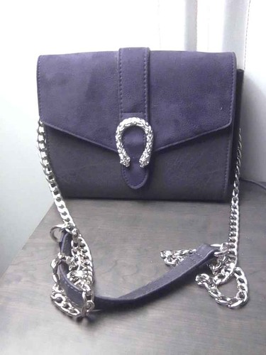 New purple suede and - purple, leather