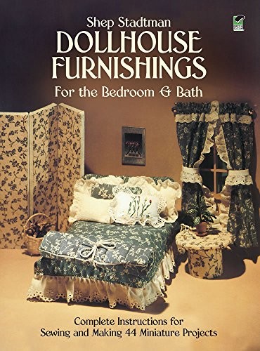 Making doll house furnishings - doll,
