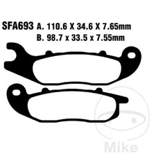 BRAKE PADS SCOOTER EBC SFA693