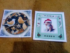 Handmade Christmas 3D cards