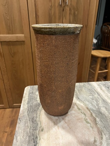 Vtge roth signed ceramic vase - ceramic,
