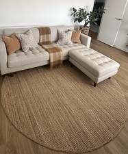 Ikea LOHALS Round Rug Flatwoven Natural 230 cm