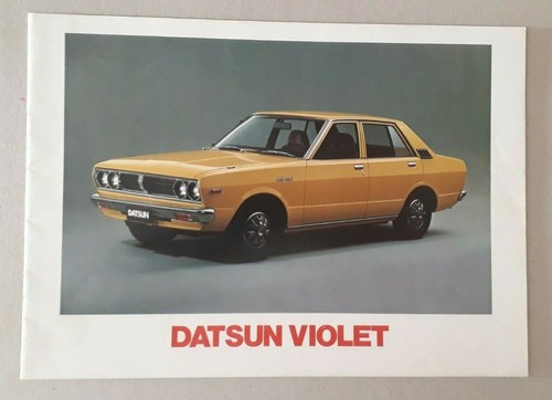 Datsun violet 160j brochure - 160j,